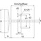 Bimetal thermometer fig. 685 aluminium/brass flange/insert